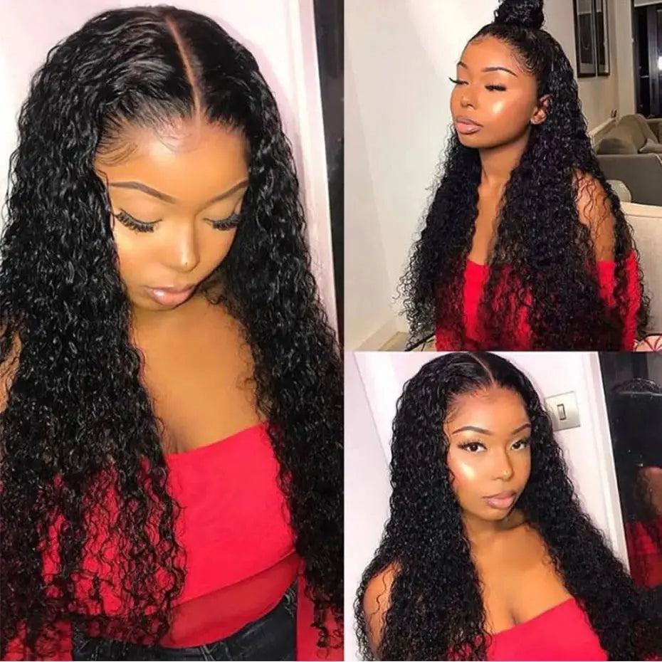 Peruvian Kinky Curly Hair Bundles 100% Human Hair Extensions 1/3/4 Pcs Double Weft Weaves Human Hair Bundles